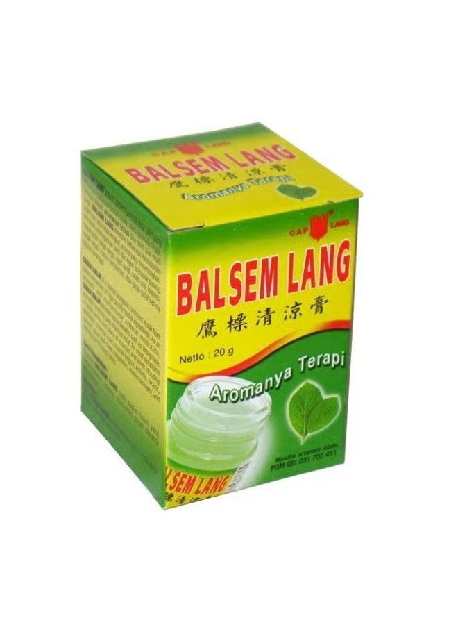 بلسم بالسم لانغ لتخفيف آلام العضلات 20 غرام - لتخفيف آلام العضلات والمفاصل - Image 1